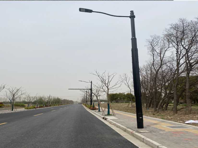 乾县上海综合杆 太阳能路灯工程